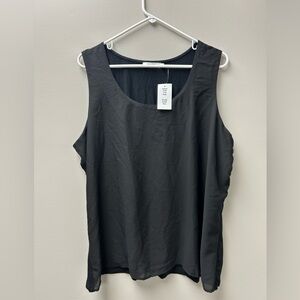 Ricki’s Women’s Black Round Neck Tank‎ Top